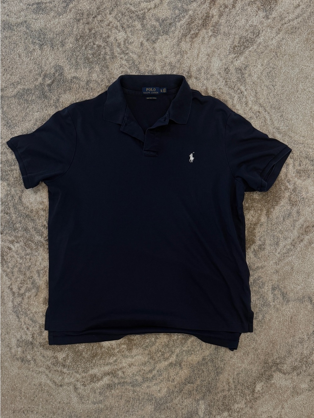 Ralph Lauren Polo Shirt in Navy with White Logo